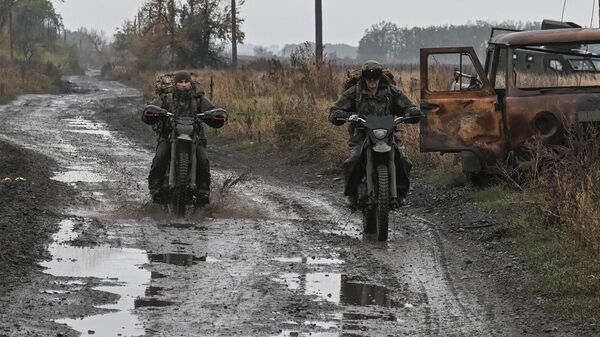 Российские бойцы в зоне СВО. Архивное фото  - Sputnik Южная Осетия