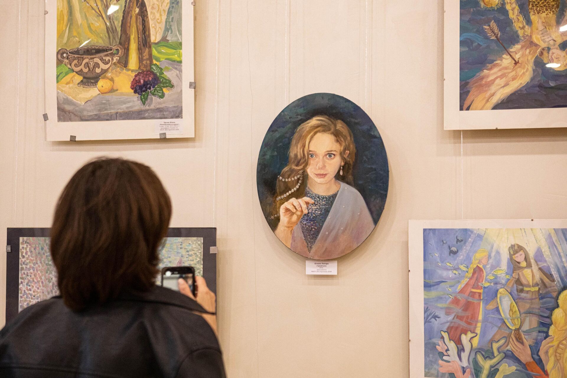 Выставка работ учащихся Ардонской детской школы искусств - Sputnik Южная Осетия, 1920, 14.10.2025