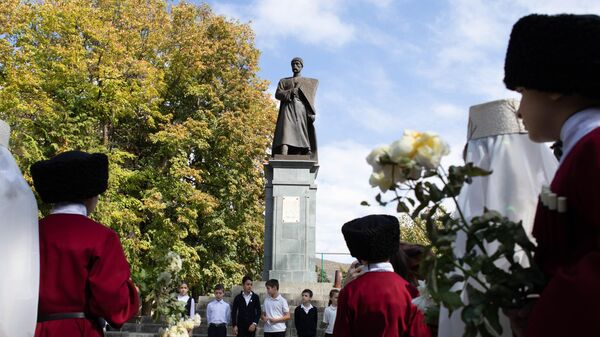 Мероприятие, посвященное 166-летию Коста Хетагурова - Sputnik Южная Осетия