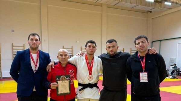 Георгий Елбакиев и Алан Хубецов - бронзовые призеры чемпионата России по дзюдо - Sputnik Южная Осетия
