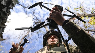 Боевая работа расчетов БПЛА в зоне СВО. Архивное фото 
