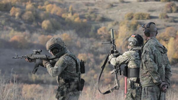 Соревнования по практической стрельбе Вечно живые - Sputnik Южная Осетия