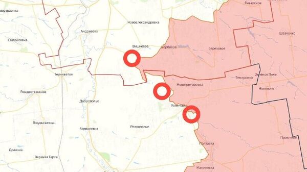 Три населенных пункта (Егоровка, Привольное и Новониколаевка) освобождены армией России на границе Днепропетровской и Запорожской областей, сообщает Минобороны - Sputnik Южная Осетия