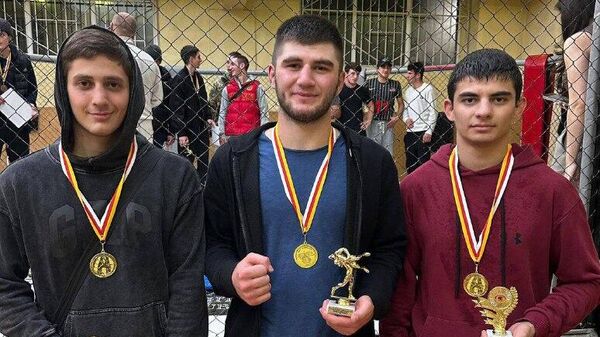 РХИ спортсментӕ рамбылдтой турнир панкратионӕй Цӕгат Иры - Sputnik Хуссар Ирыстон