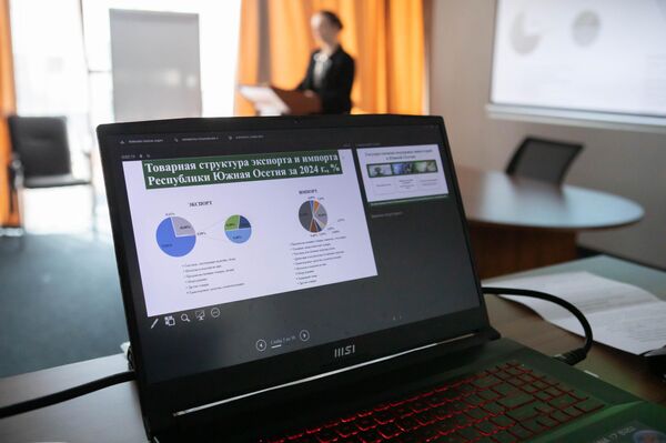 Второй бизнес-семинар с участием представителей из Челябинской области в Цхинвале Второй бизнес-семинар с участием представителей из Челябинской области в Цхинвале - Sputnik Южная Осетия