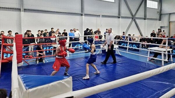 Открытый турнир по боксу памяти защитника Южной Осетии Геннадия Санакоева - Sputnik Южная Осетия