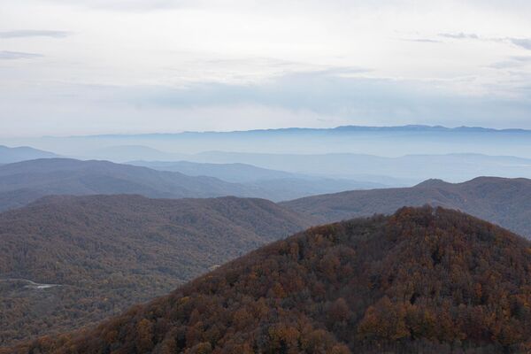 Вид с горы Усанет Вид с горы Усанет - Sputnik Южная Осетия