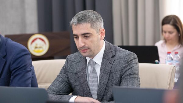 Заседание правительства РЮО. Дзамболат Тадтаев - Sputnik Южная Осетия