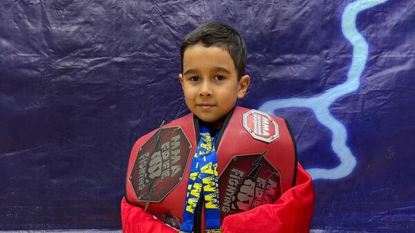 Тимур Джиоев на Международном турнире MMA–Free Fighting в Кисловодске - Sputnik Южная Осетия