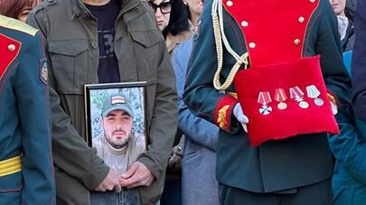 В Цхинвале простились с погибшим в ходе проведения СВО Вадимом Габараевым