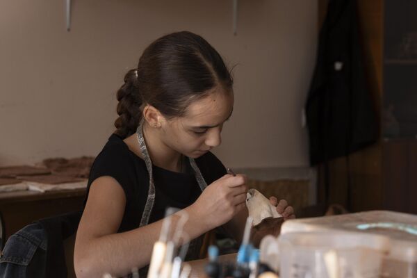 Кружок керамики на базе Станции юных техников в Цхинвале - Sputnik Южная Осетия