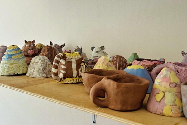 Кружок керамики на базе Станции юных техников в Цхинвале - Sputnik Южная Осетия