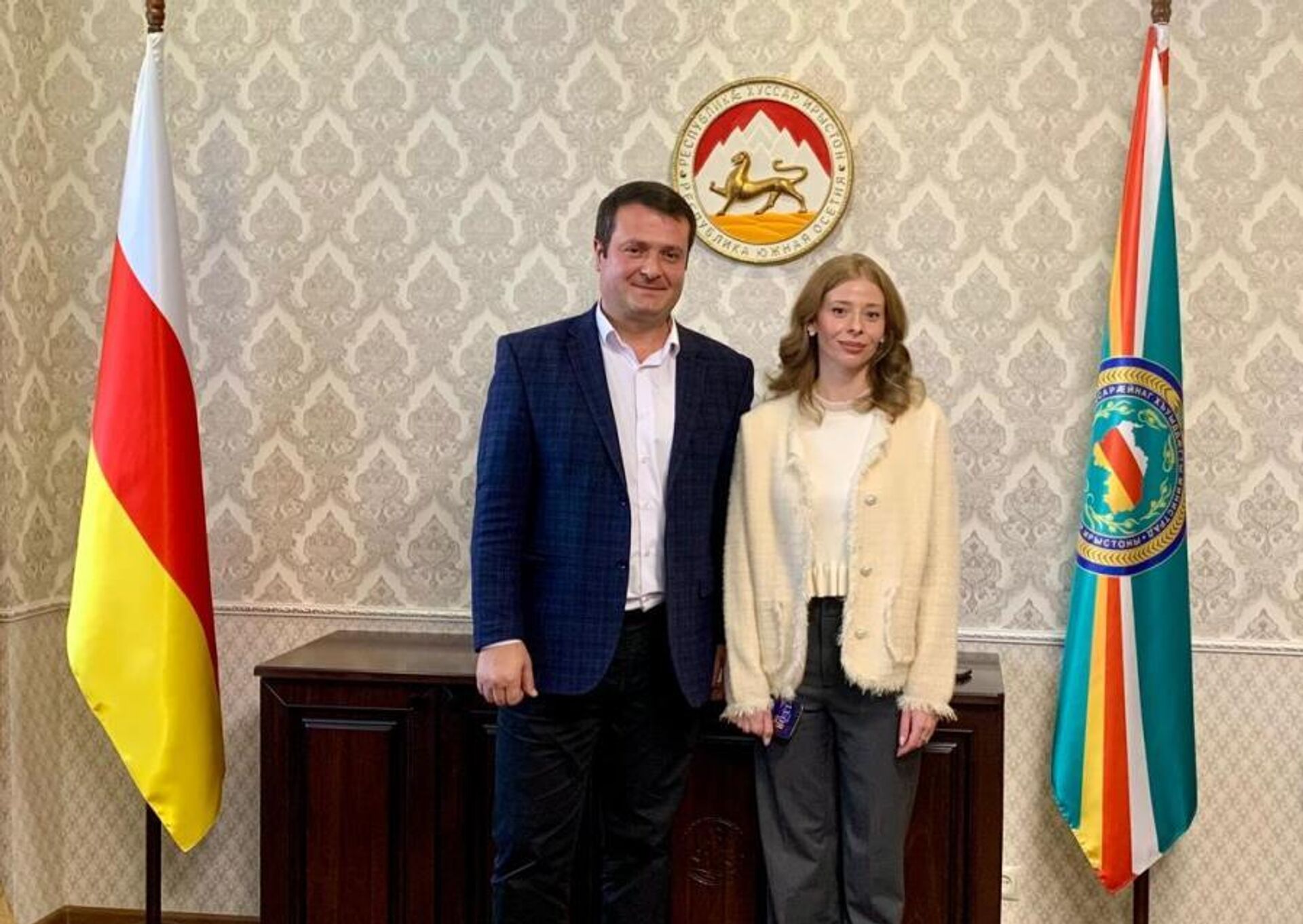 Алексей Санакоев и Маргарита Исаакова - Sputnik Южная Осетия, 1920, 05.11.2025