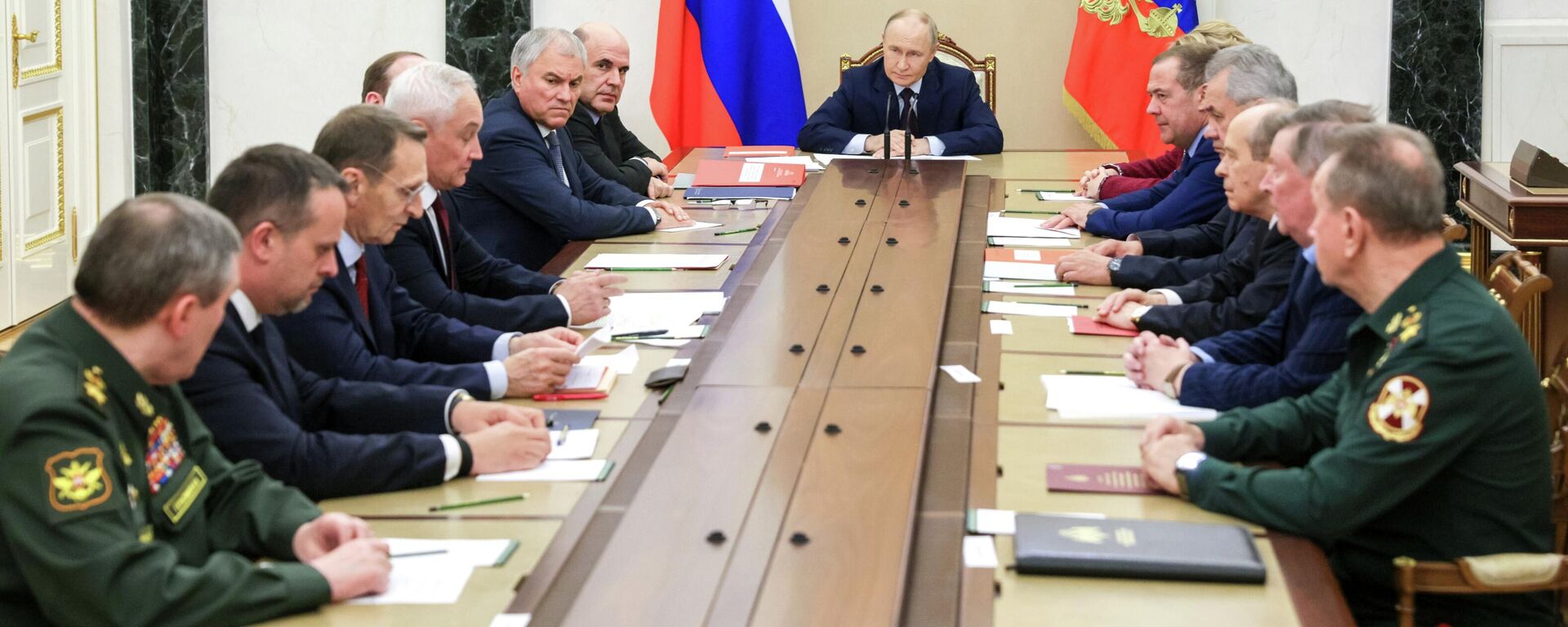 Президент Владимир Путин провел заседание Совбеза РФ - Sputnik Южная Осетия, 1920, 05.11.2025