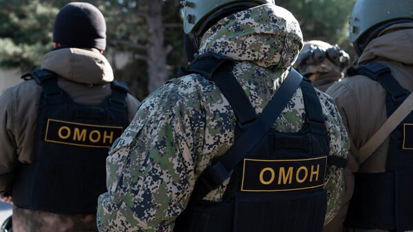 Марш бросок техники, ОМОН и СОБР  - Sputnik Южная Осетия