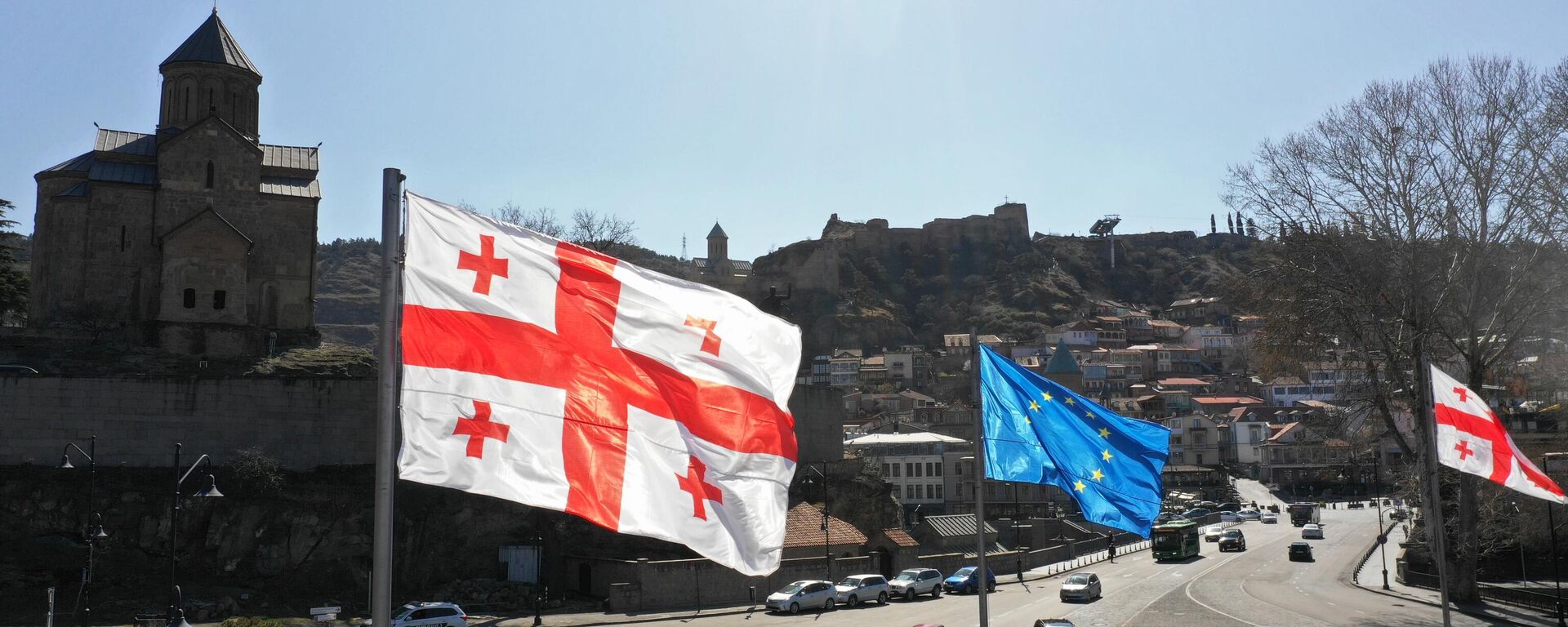 Вид на Тбилиси. - Sputnik Южная Осетия, 1920, 06.11.2025