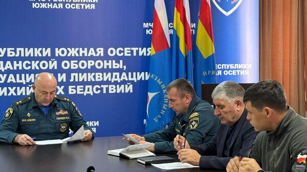 Еженедельное совещание в МЧС Южной Осетии - Sputnik Южная Осетия