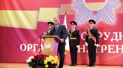 Торжественное собрание посвященное Дню милиции