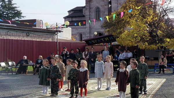 В детском саду Золотой ключик в Цхинвале прошло патриотическое мероприятие - Sputnik Южная Осетия