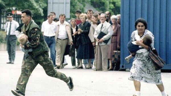 Среди участников «человеческого сафари» в Сараево были богатые итальянские бизнесмены и люди с крайне правыми взглядами - Sputnik Южная Осетия