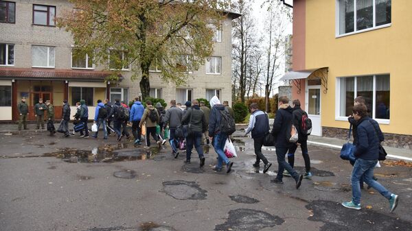 Украинские призывники, архивное фото - Sputnik Южная Осетия