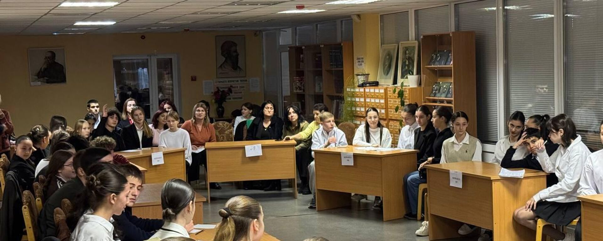 Ежегодная викторина о жизни и творчестве Пушкина среди школьников - Sputnik Южная Осетия, 1920, 15.11.2025