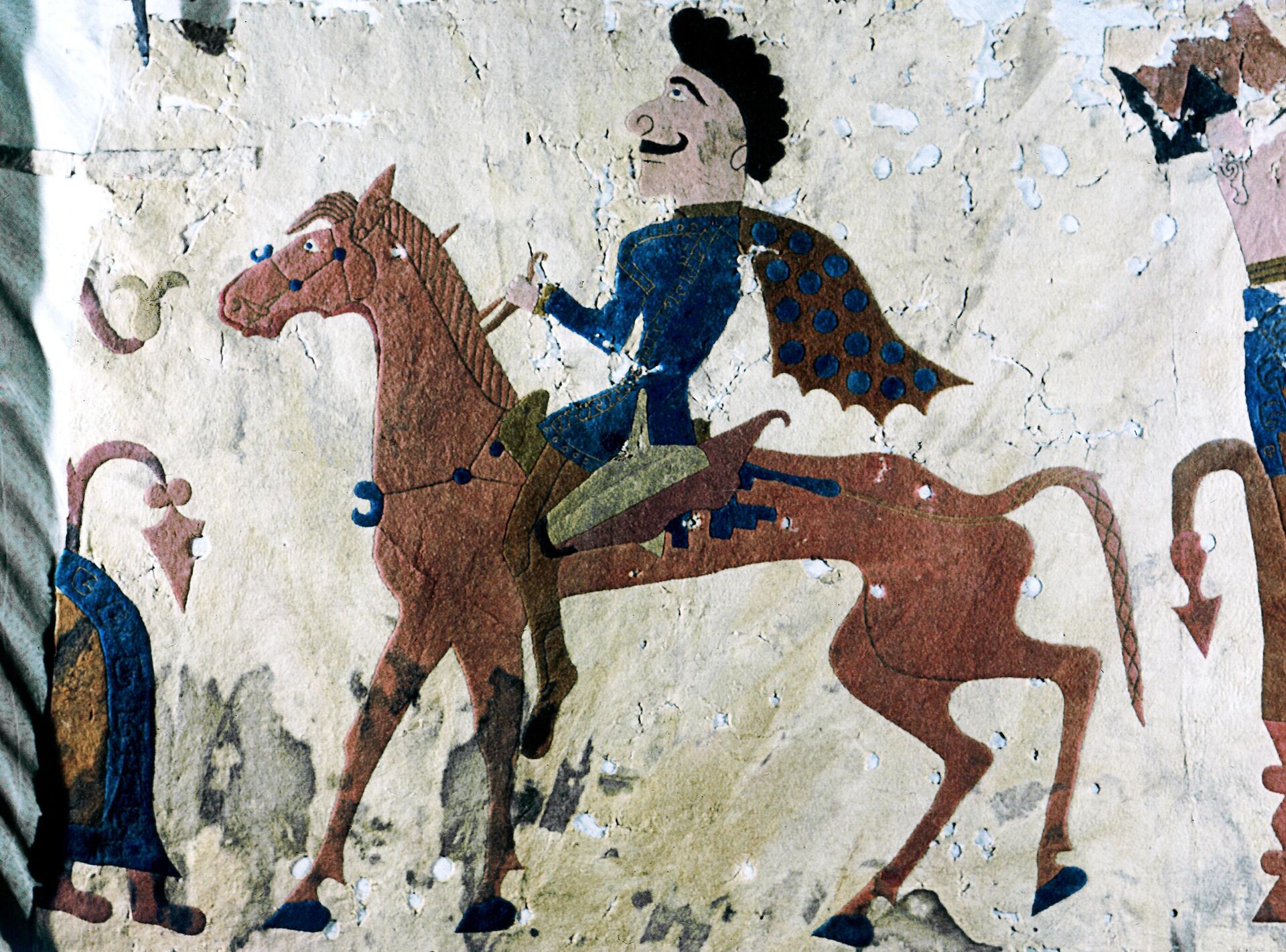 Войлочный ковер с цветными аппликациями 5-3 вв. до н. э. Государственный Эрмитаж. - Sputnik Южная Осетия, 1920, 18.11.2025