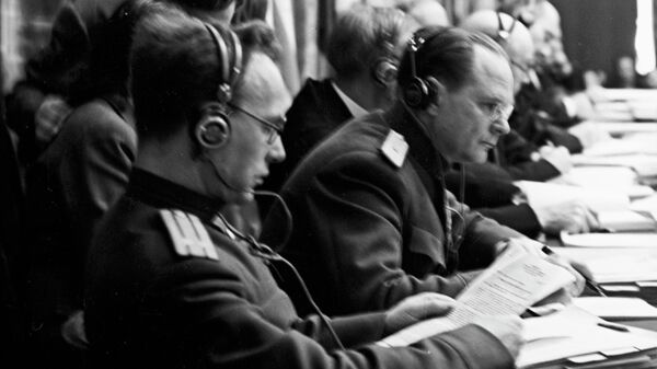  Нюрнбергский процесс (20 ноября 1945 - 1 октября 1946 г.) - Sputnik Южная Осетия