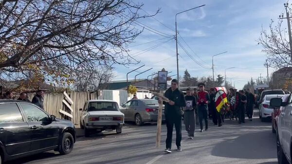 ▪В Южной Осетии простились с бойцом, погибшим на СВО - Sputnik Южная Осетия