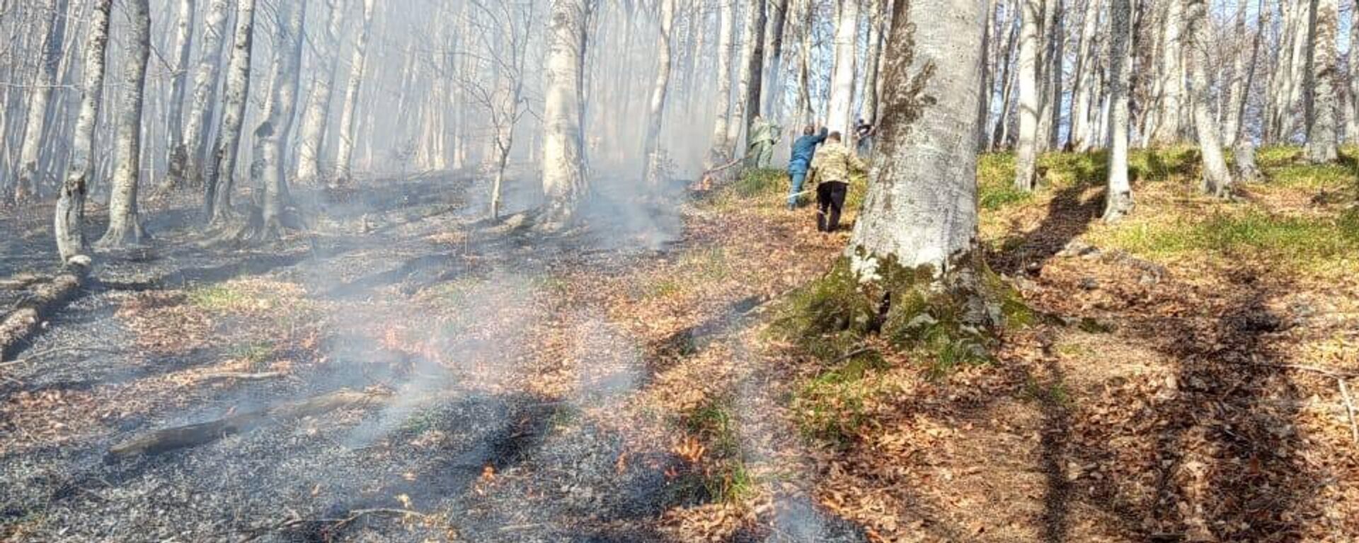 Пожар в Дзауском районе - Sputnik Южная Осетия, 1920, 23.11.2025