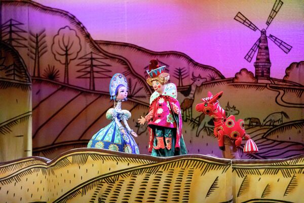 Спектакль &quot;Конек-Горбунок&quot; в Госдрамтеатре им. К. Хетагурова - Sputnik Южная Осетия