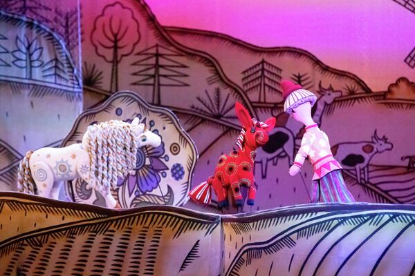 Спектакль &quot;Конек-Горбунок&quot; в Госдрамтеатре им. К. Хетагурова - Sputnik Южная Осетия