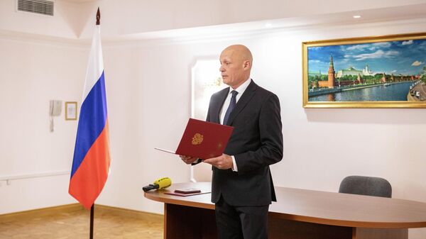 Награждение участников СВО в посольстве РФ - Sputnik Южная Осетия