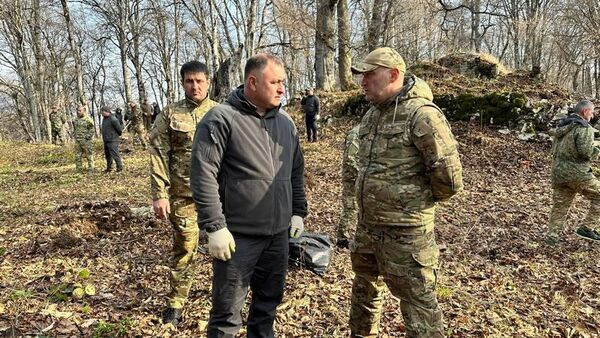 Работы по благоустройству святилища Мыкалгабырта⁣⁣⠀ - Sputnik Южная Осетия