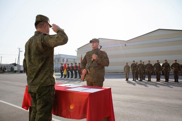 Церемония приведения к военной присяге новобранцев в Южной Осетии - Sputnik Южная Осетия