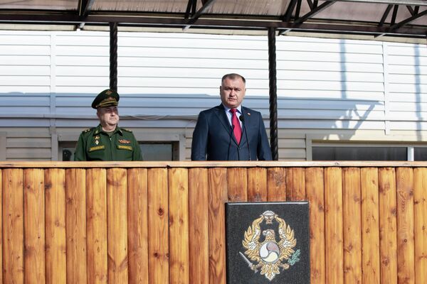 Церемония приведения к военной присяге новобранцев в Южной Осетии - Sputnik Южная Осетия