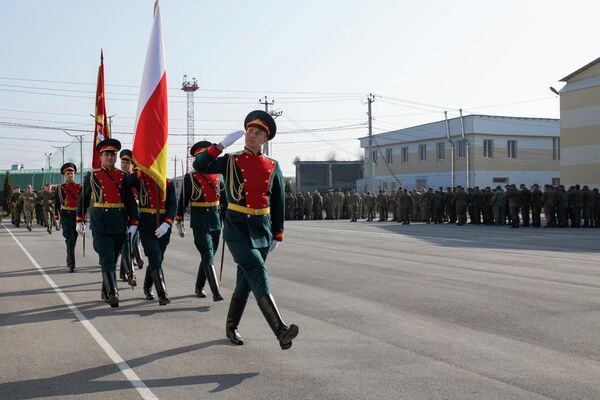 Церемония приведения к военной присяге новобранцев в Южной Осетии - Sputnik Южная Осетия