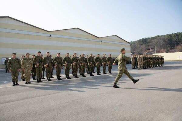 Церемония приведения к военной присяге новобранцев в Южной Осетии - Sputnik Южная Осетия