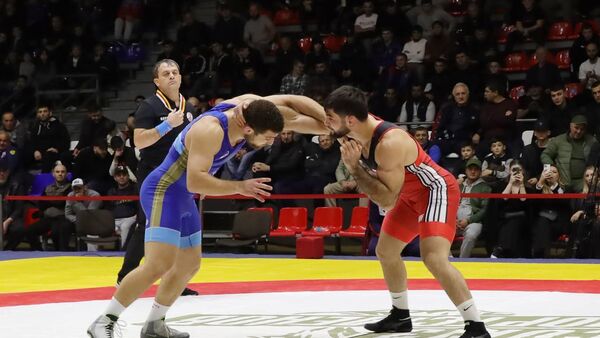 Турнир по вольной борьбе памяти Сослана Андиева 2025 - Sputnik Южная Осетия