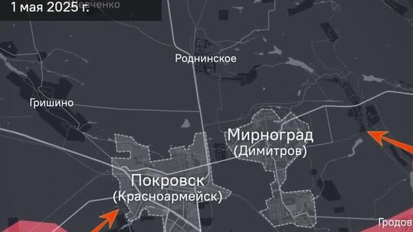 Завершилась битва за Красноармейск (Покровск): бойцы армии России освободили и зачистили город - Sputnik Южная Осетия