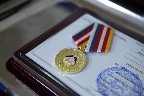 Медаль МВД РЮО За боевое содружество - Sputnik Южная Осетия