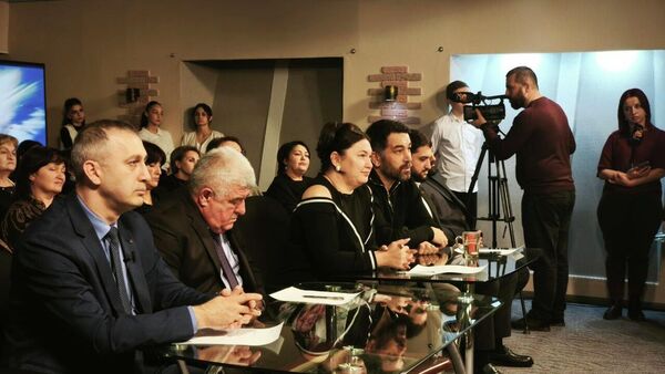 Финал просветительского проекта, посвященного 125-летию со дня рождения Васо Абаева - Sputnik Южная Осетия