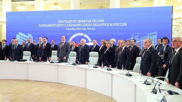 Делегация парламента Южной Осетии на заседании 69-й сессии парламентского собрания Союза Беларуси и России - Sputnik Южная Осетия