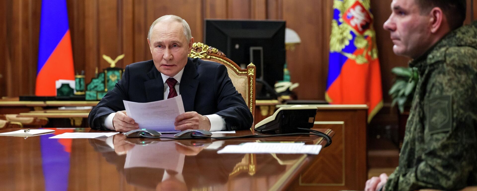 Президент Владимир Путин провел совещание по ситуации в зоне СВО - Sputnik Южная Осетия, 1920, 11.12.2025