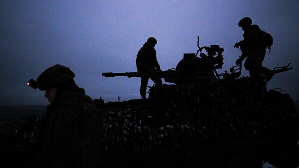 Пункт воздушного наблюдения 169-й мотострелковой бригады на Краснолиманском направлении - Sputnik Южная Осетия