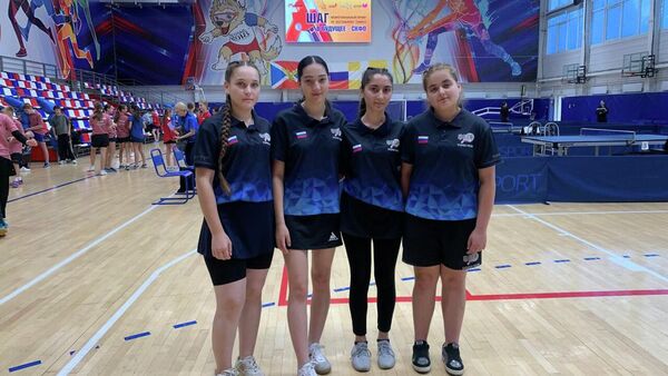 Юные теннисистки из Южной Осетии - Sputnik Южная Осетия