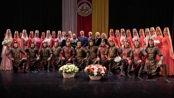 Совместный концерт ансамблей Симд и Алан в Южной Осетии - Sputnik Южная Осетия