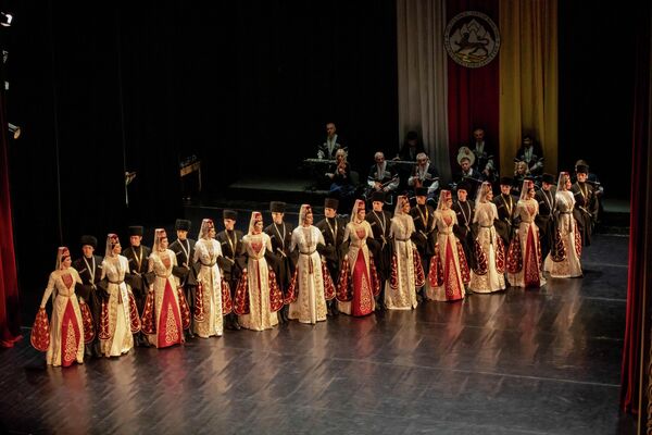 Совместный концерт ансамблей Симд и Алан в Южной Осетии - Sputnik Южная Осетия