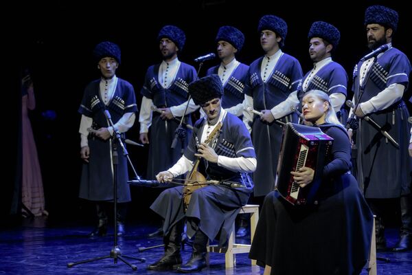 Совместный концерт ансамблей Симд и Алан в Южной Осетии - Sputnik Южная Осетия