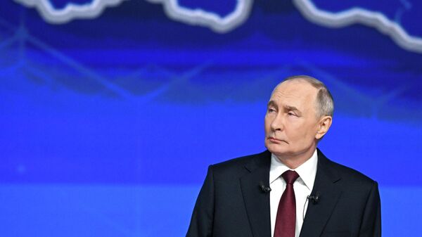 Итоги года с Владимиром Путиным - Sputnik Южная Осетия